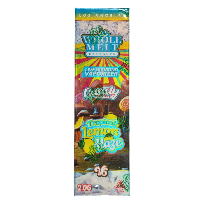 Whole Melt Extracts – Tropical Lemon Haze | 2G Live Diamond Vaporizer | Candy Edition By Whole Melt Extracts - Image 1