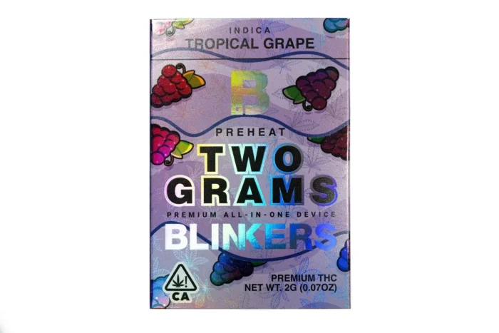 Blinkers – Tropical Grape | Indica | 2g All-in-One Device By Blinkers - Image 1