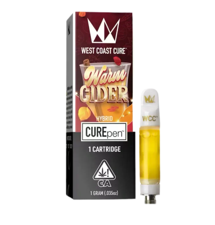 Warm Cider | West Coast Cure Pen | 1G | Hybrid By West Coast Cure - Image 1