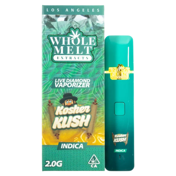 Kosher Kush | Live Diamond Vaporizer 2g | Indica By Whole Melt Extracts - Image 1
