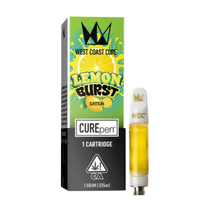 Lemon Burst | West Coast Cure Pen | 1G | Sativa By West Coast Cure