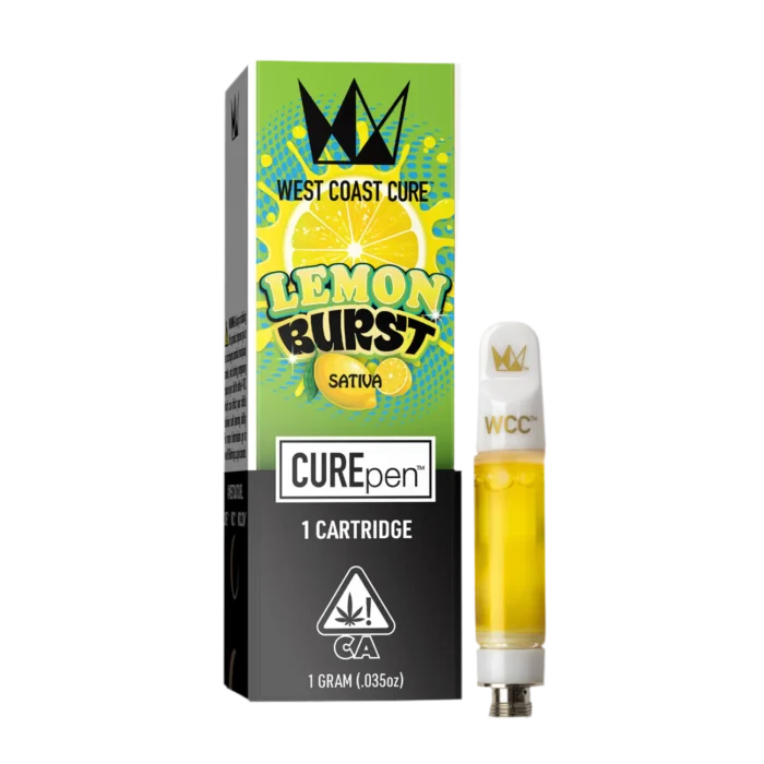 Lemon Burst | West Coast Cure Pen | 1G | Sativa By West Coast Cure - Image 1