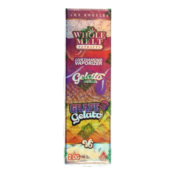 Whole Melt Extracts – Grape Gelato | 2G Live Diamond Vaporizer By Whole Melt Extracts - Image 1
