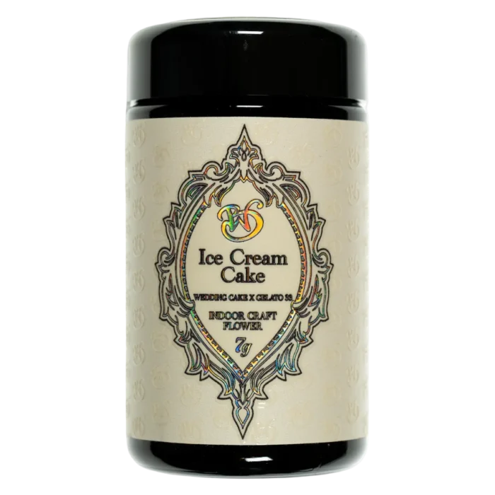 Ice Cream Cake | Wedding Cake × Gelato 33 | Indoor Craft Cannabis Flower (7g) By Craft Cannabis Collective - Image 1