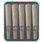 Sluggers Watermelon Zkittles Mini Blunts | 3.5g | JUICED with Diamonds & Hash | Hybrid | 5-Pack By Sluggers - Image 2