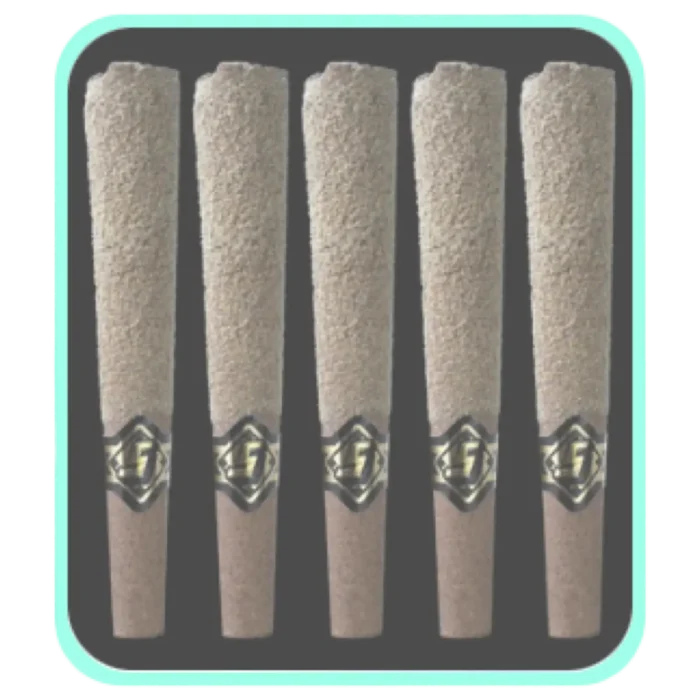 Sluggers Watermelon Zkittles Mini Blunts | 3.5g | JUICED with Diamonds & Hash | Hybrid | 5-Pack By Sluggers - Image 2