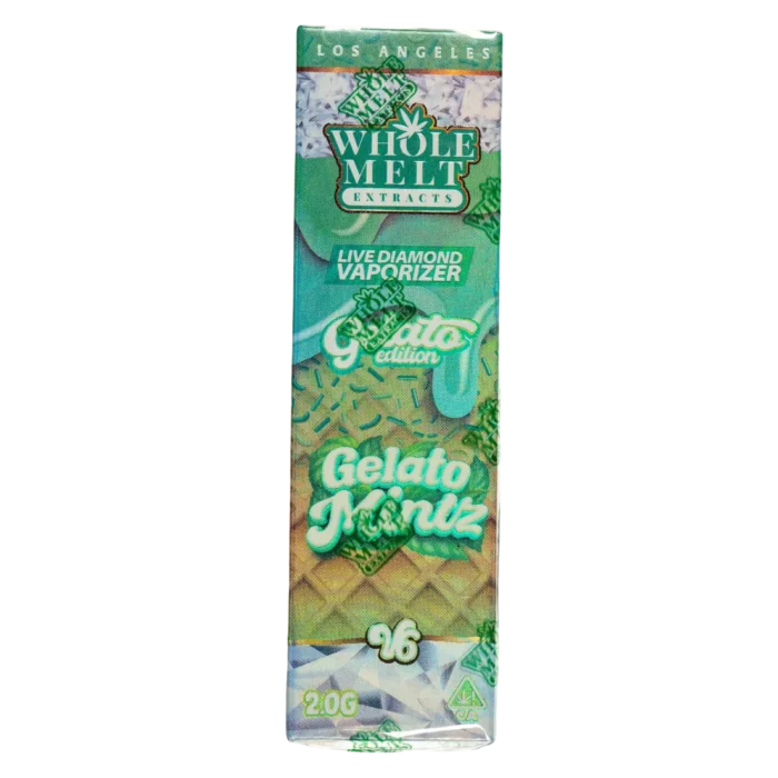 Whole Melt Extracts – Gelato Mintz | 2G Live Diamond Vaporizer By Whole Melt Extracts - Image 1