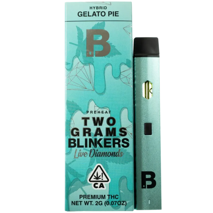 Blinkers Live Diamonds 2g Disposable vape | Gelato Pie | Hybrid By Blinkers - Image 1