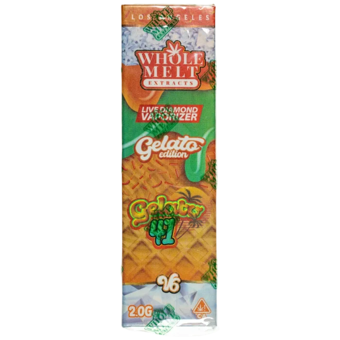 Whole Melt Extracts – Gelato 41 | 2G Live Diamond Vaporizer By Whole Melt Extracts - Image 1