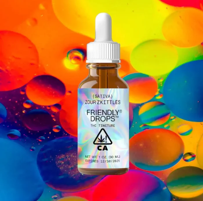 Friendly Farms | 1000mg THC Tincture | Zour Skittlez | Sativa By Friendly Farms - Image 1