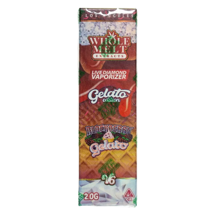 Whole Melt Extracts – Blackberry Gelato | 2G Live Diamond Vaporizer By Whole Melt Extracts - Image 1