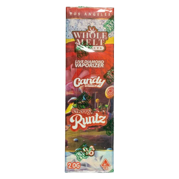 Whole Melt Extracts – Cherry Runtz | 2G Live Diamond Vaporizer | Candy Edition By Whole Melt Extracts - Image 1