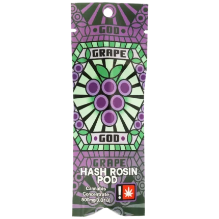 Animal Cookies x Sherbanger | Grape God | Hash Rosin Pod Disposable By Grape God