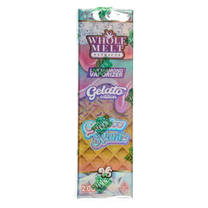 Whole Melt Extracts – Gelato Runtz | 2G Live Diamond Vaporizer By Whole Melt Extracts - Image 1