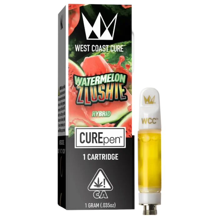 Watermelon Zlushie | West Coast Cure Pen | 1G | Hybrid - Image 1