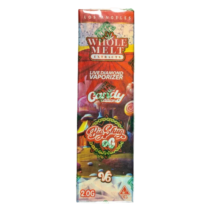 Whole Melt Extracts – Big Slugg OG | 2G Live Diamond Vaporizer | Candy Edition By Whole Melt Extracts - Image 1