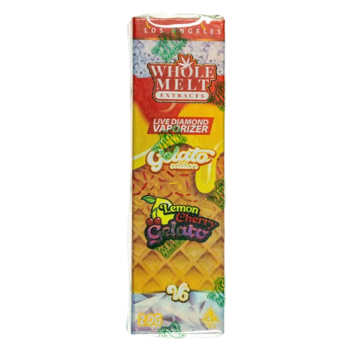 Whole Melt Extracts – Lemon Cherry Gelato | 2G Live Diamond Vaporizer By Whole Melt Extracts - Image 1