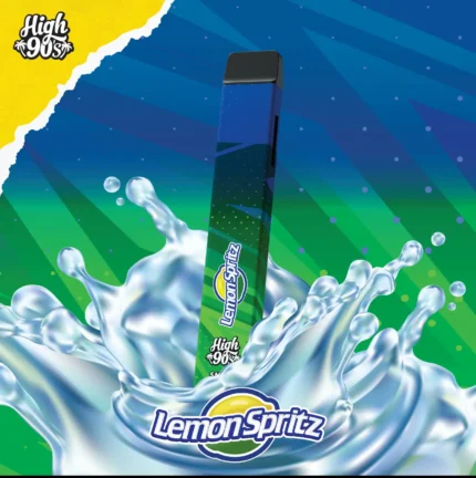 Lemon Spritz | 2G Rechargeable Disposable Vape | Sativa | High 90’s By High 90’s