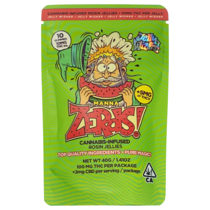 Zerds Manna | Cannabis Infused Rosin Jellies Edibles | Jelly Wizard By Jelly Wizard - Image 1