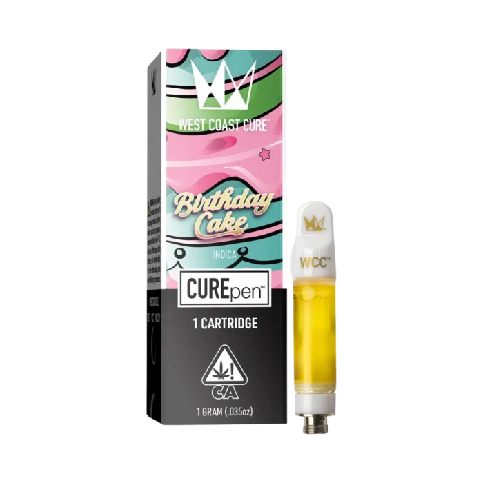 Birthday Cake | West Coast Cure Pen | 1G | Indica By West Coast Cure - Image 1