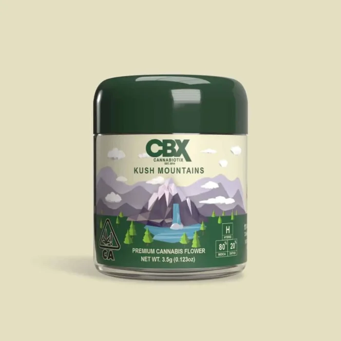Kush Mountains | CBX | Hybrid By Cannabiotix - Image 2